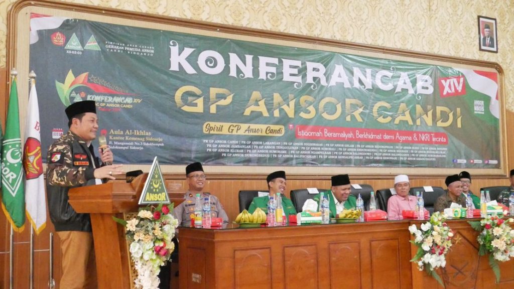 Buka Konfercab GP Ansor Candi, Wabup Subandi Ingatkan Bahwa Pemuda Calon Pemimpin&nbsp;Bangsa