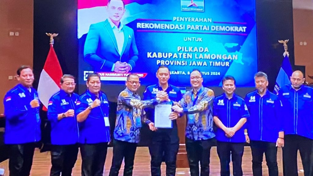 DPP Partai Demokrat Tidak Berikan Rekomendasi kepada YES di Pilkada Lamongan&nbsp;2024
