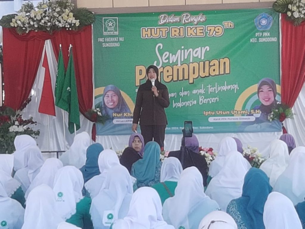 PKK Bersama PAC Fatayat NU Sukodono Komitmen Bersama Berikan Edukasi Pencegahan Tidak Kekerasan Pada&nbsp;Perempuan