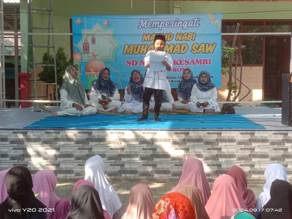 SDN Kesambi Gelar Peringatan Maulid Nabi Muhammad SAW Dengan Konsep&nbsp;Baru