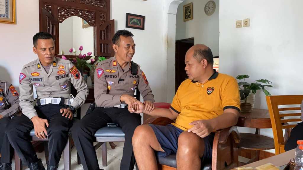 Pererat Silaturahmi, Polres Wonogiri Gelar Anjangsana di HUT Lalu Lintas&nbsp;ke-69