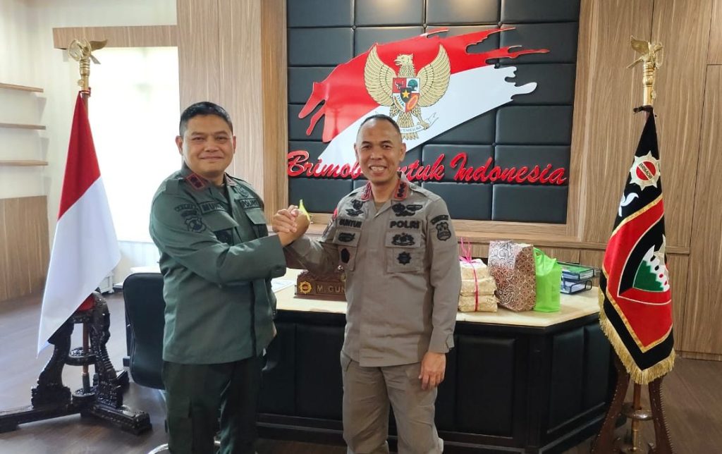 Perhutani KPH Bondowoso Menjalin Sinergitas dan Koordinasi Bersama Kepala Pusdik Brimob&nbsp;Watukosek